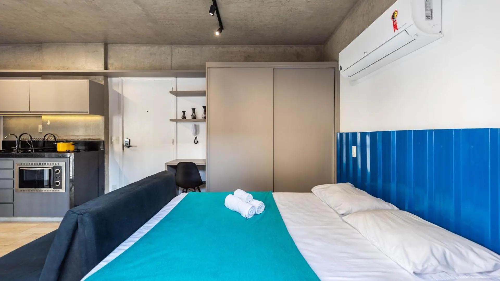 94 Design Studio Com Vaga Av Paulista, Augusta São Paulo Appartement